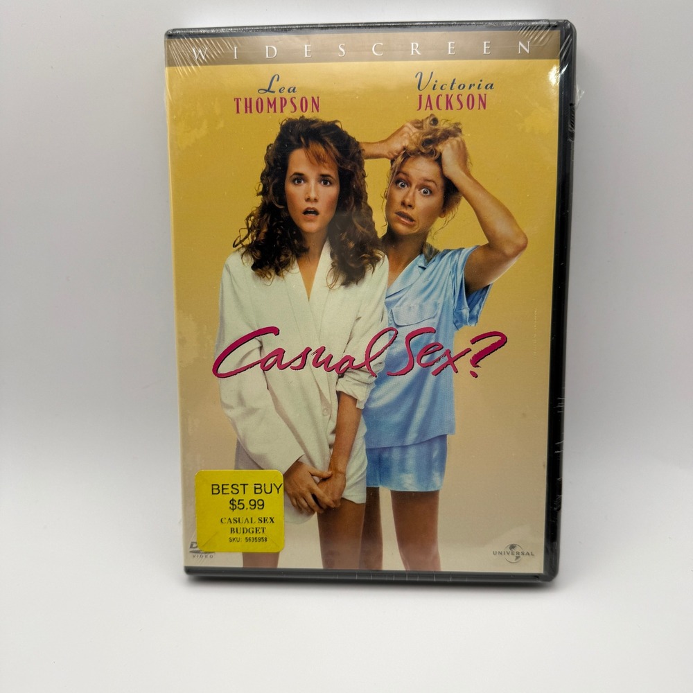 Casual Sex? DVD 1988 Lea Thompson Victoria Jackson Widescreen Sealed New